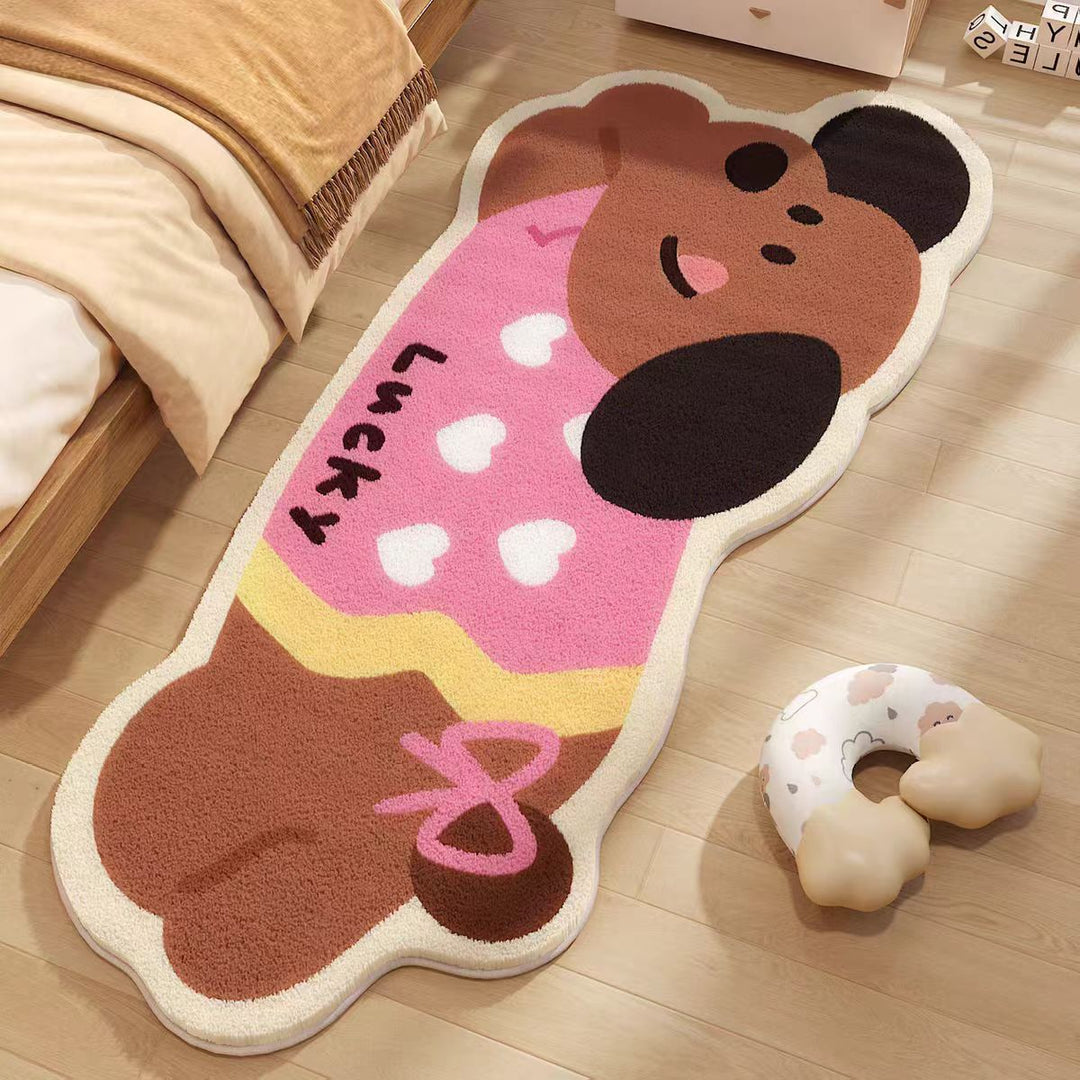 Cartoon Panda Charakter Teppich