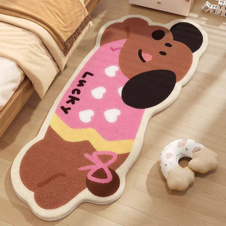 Cartoon Panda Charakter Teppich