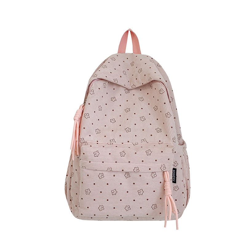 Blumenmuster Freizeit Rucksack