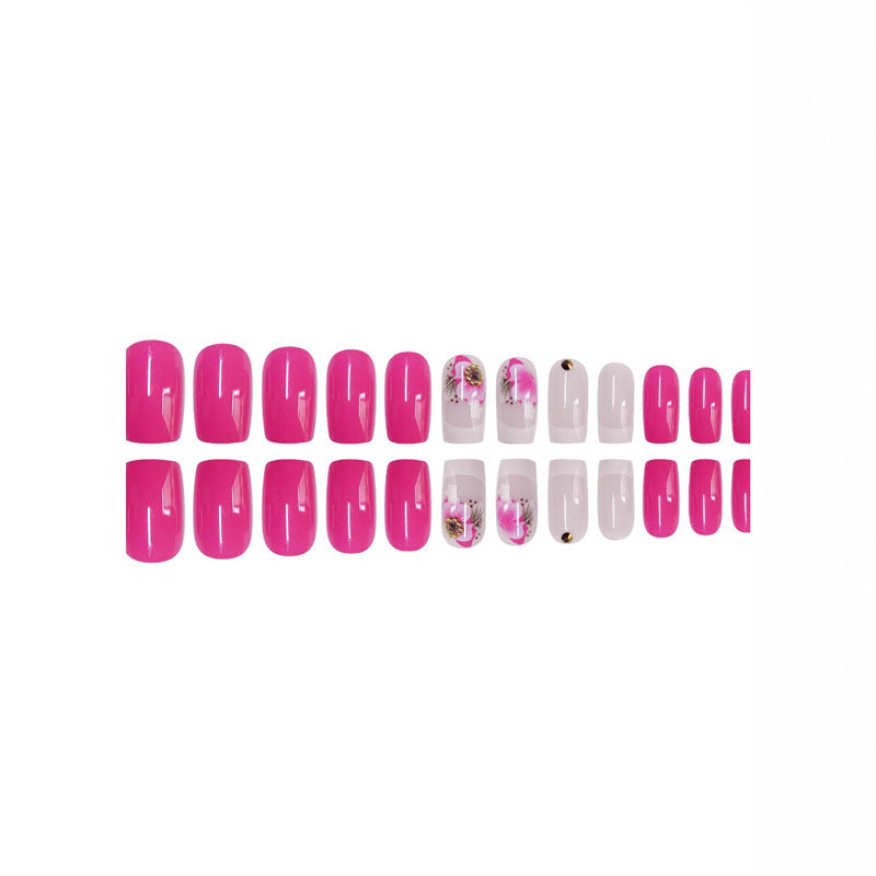 Blumen Kunst Press-On Nagel Set Karnz 1788434384