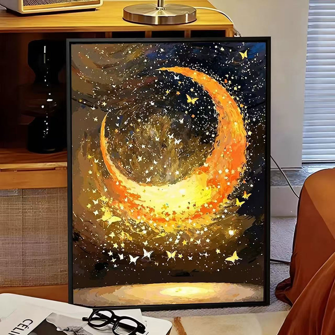Floral-Themed Canvas Wandkunst Karnz