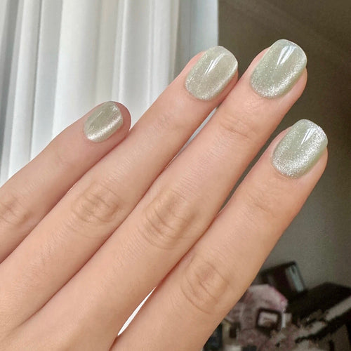 Press-on-Nagelkunst-Set mit elegantem glänzendem Finish