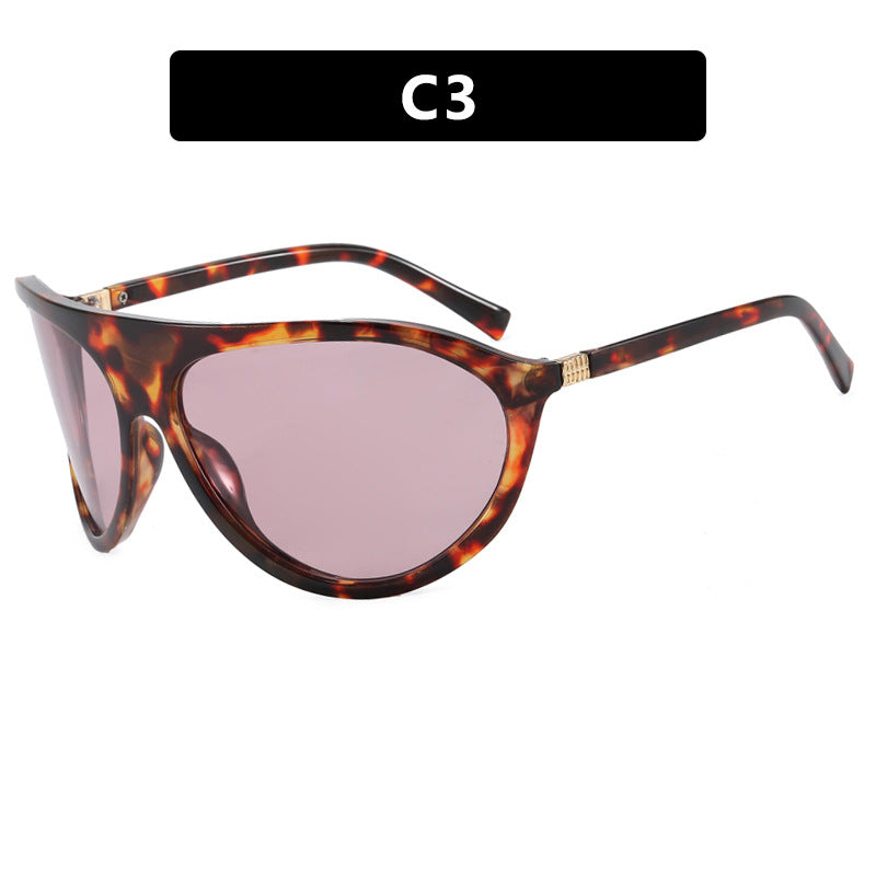Damen Cat-Eye Sonnenbrille mit einzigartigem Design und schützendem UV-Filter Karnz