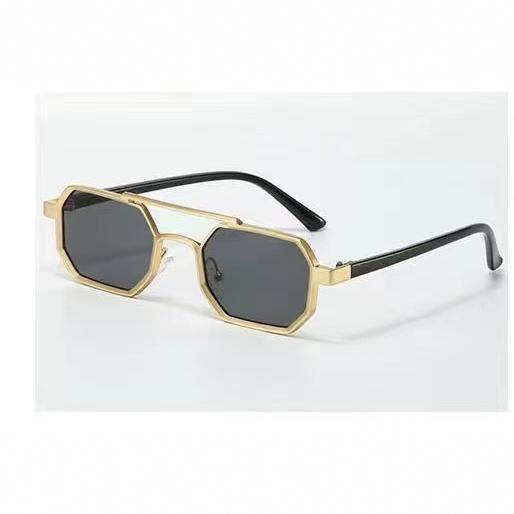 Damen geometrische Sonnenbrille mit einzigartigem Design Karnz
