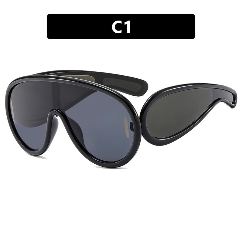 Damen oversized Sonnenbrille Karnz