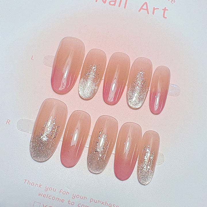 Premium French Tip Press-On Nails Karnz