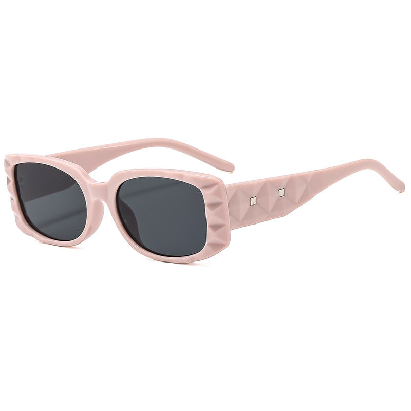 Damen Designer Sonnenbrille mit einzigartigem Rahmen und UV-Schutz Karnz