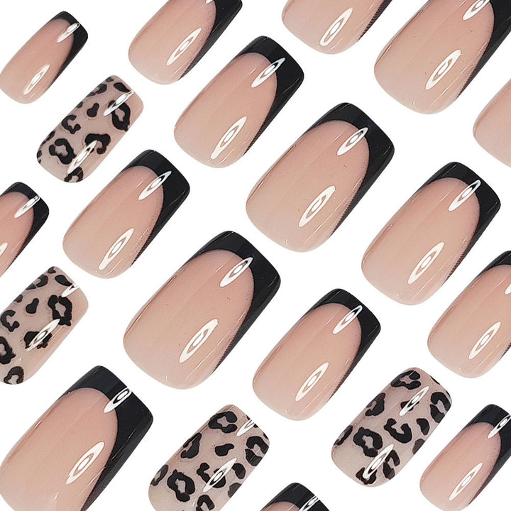 Elegante Stiletto Press-On Nagelset Karnz