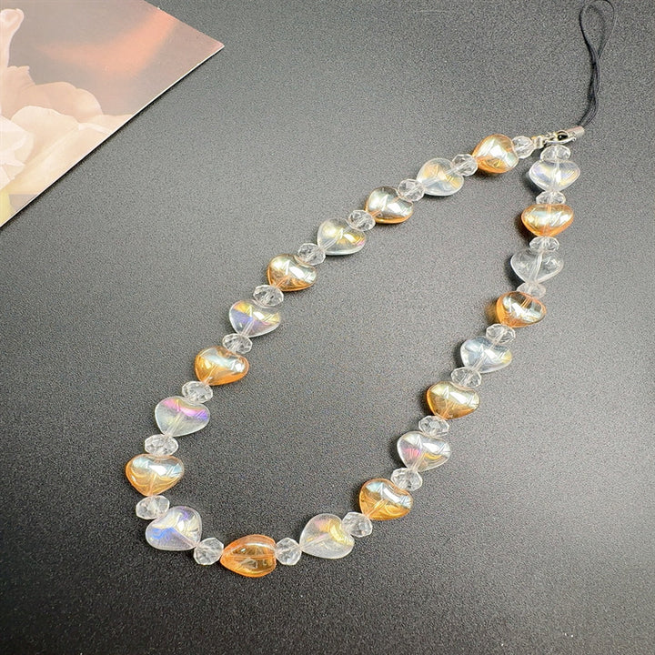 Elegante handgefertigte Perlen-Brillenband Karnz