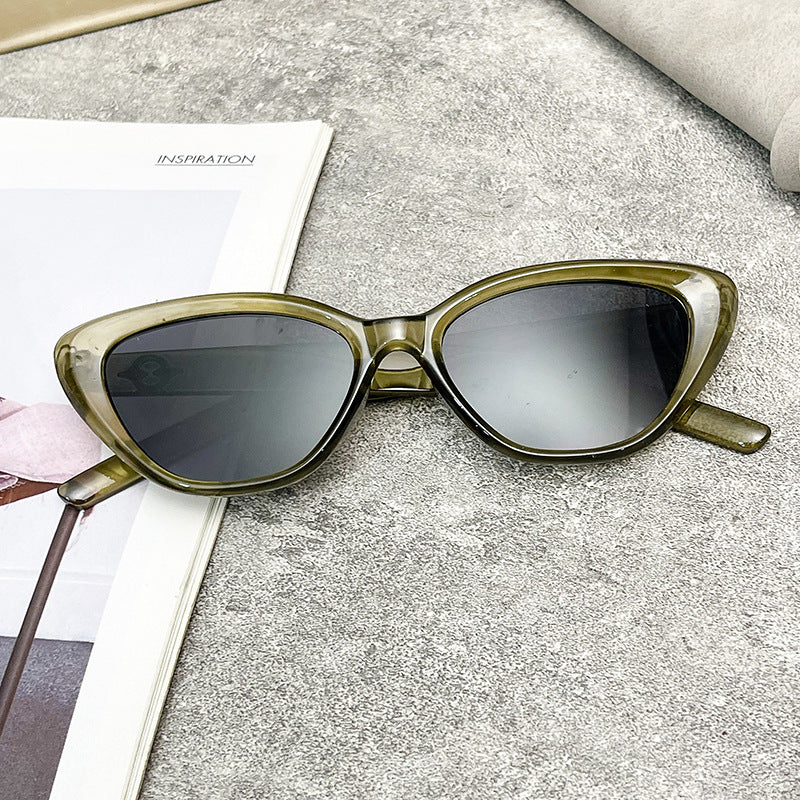 Damen Cat-Eye Sonnenbrille mit UV-Schutz und robustem Rahmen Karnz