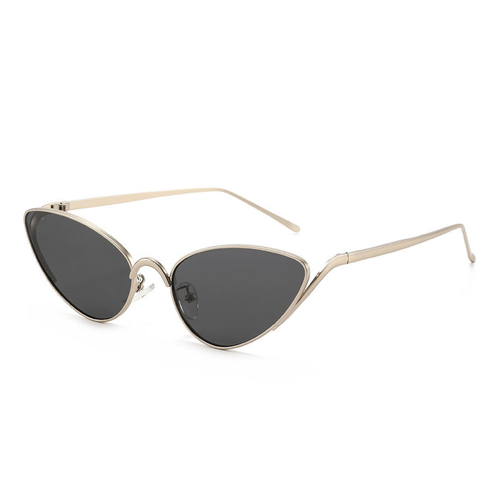 Stilvolle Cat-Eye Sonnenbrille mit leichtem Rahmen Karnz
