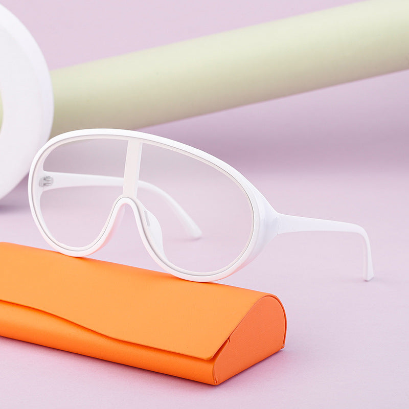 Damen modische Sonnenbrille im futuristischen Stil Karnz