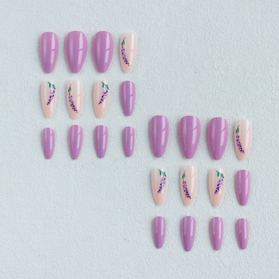 Floral Art Acryl Nagelset