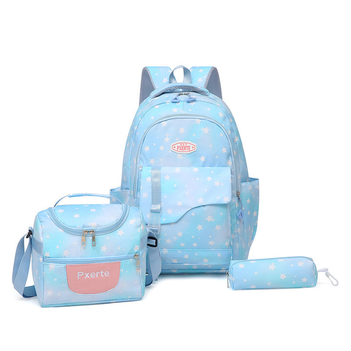Sternenmuster Rucksack Set