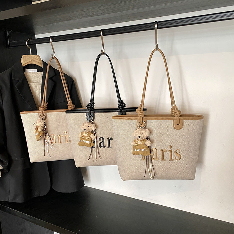 Elegante Paris Themen Handtasche Karnz