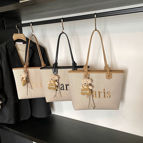 Elegante Paris Themen Handtasche Karnz