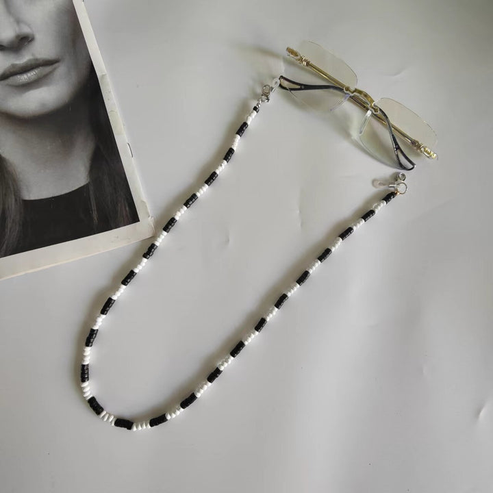 Brillenhalter-Kette Aus Hochwertigen Perlen Karnz