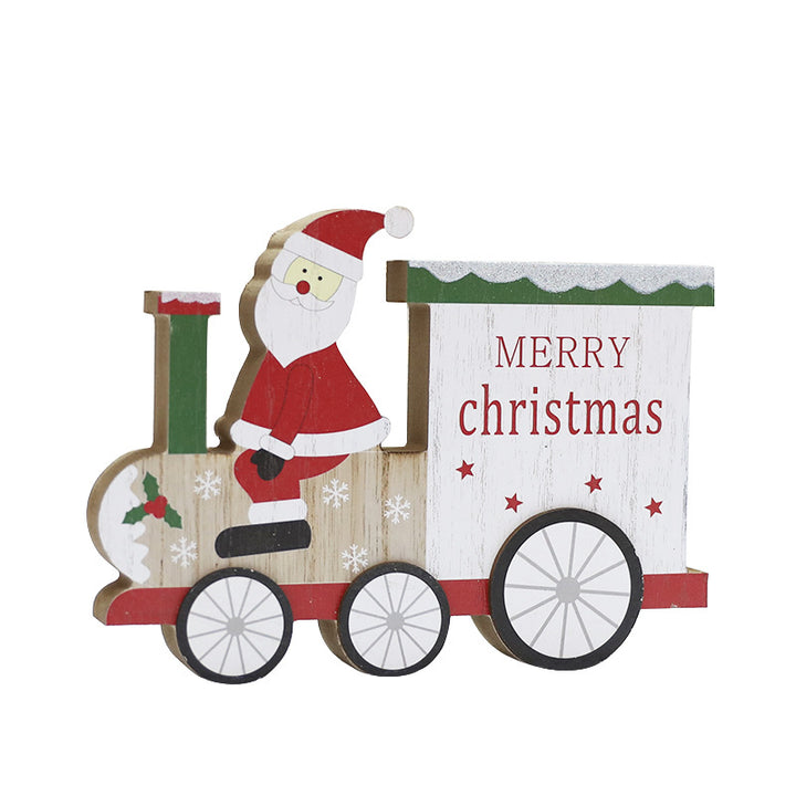 Dekorativer Weihnachtsmann-Zug Anhänger