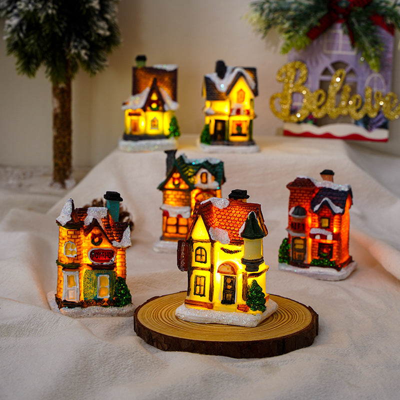 Dekorative Weihnachtsbeleuchtungshaus Karnz