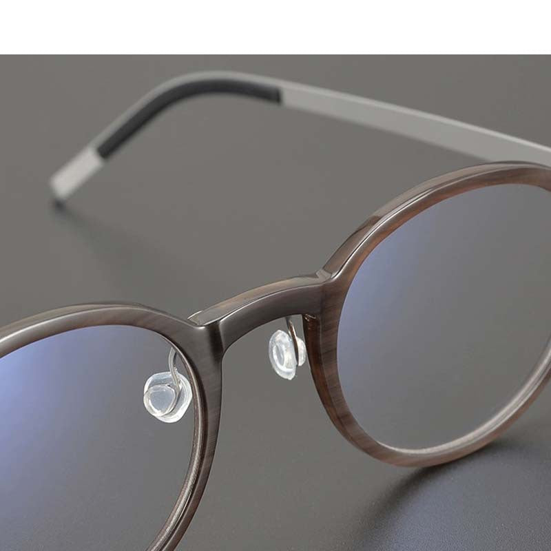 Stylische runde Rahmen-Sonnenbrille Karnz