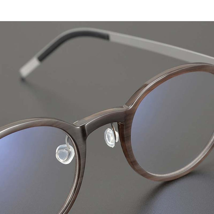 Stylische runde Rahmen-Sonnenbrille Karnz