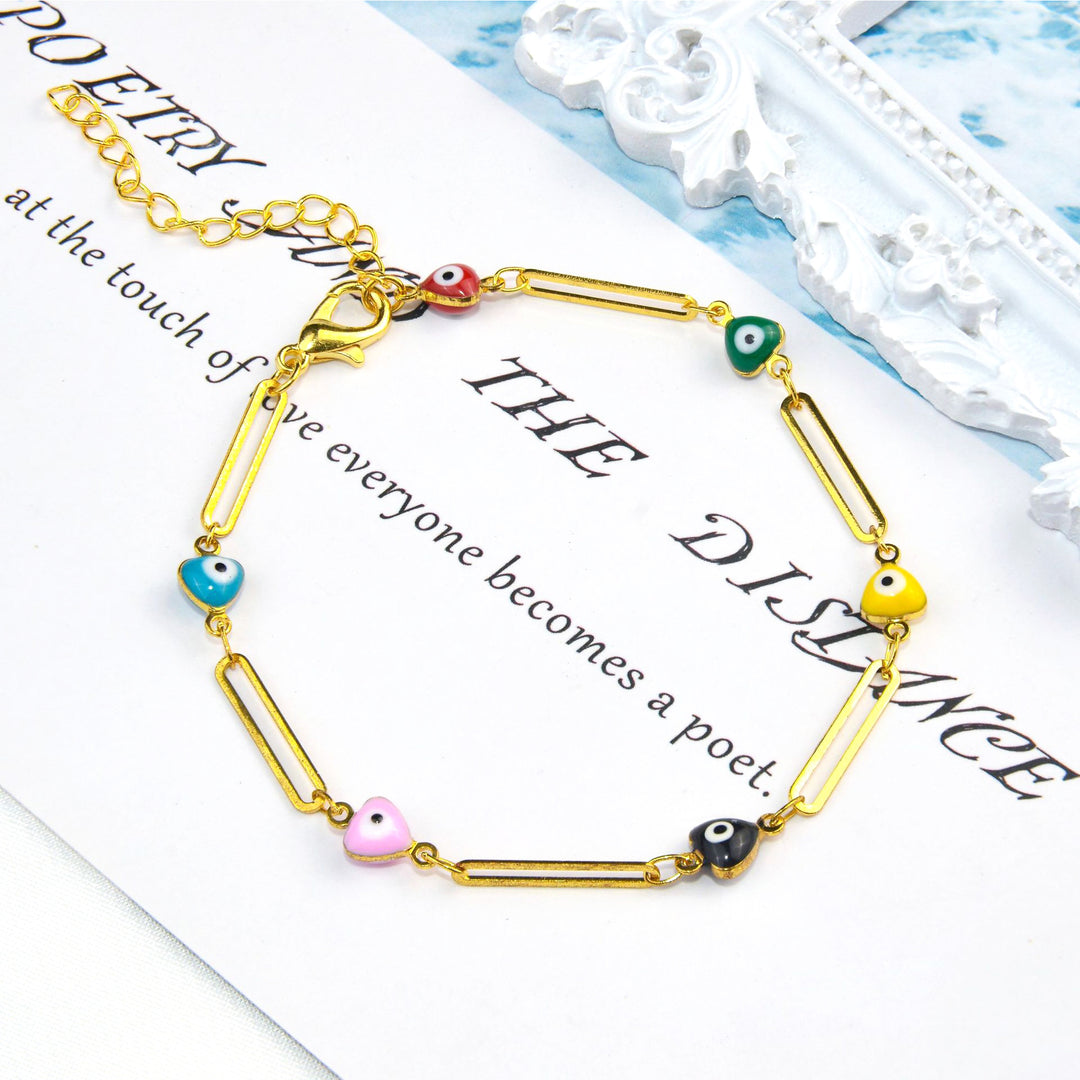 Künstlerisches Eye Charm Armband Karnz