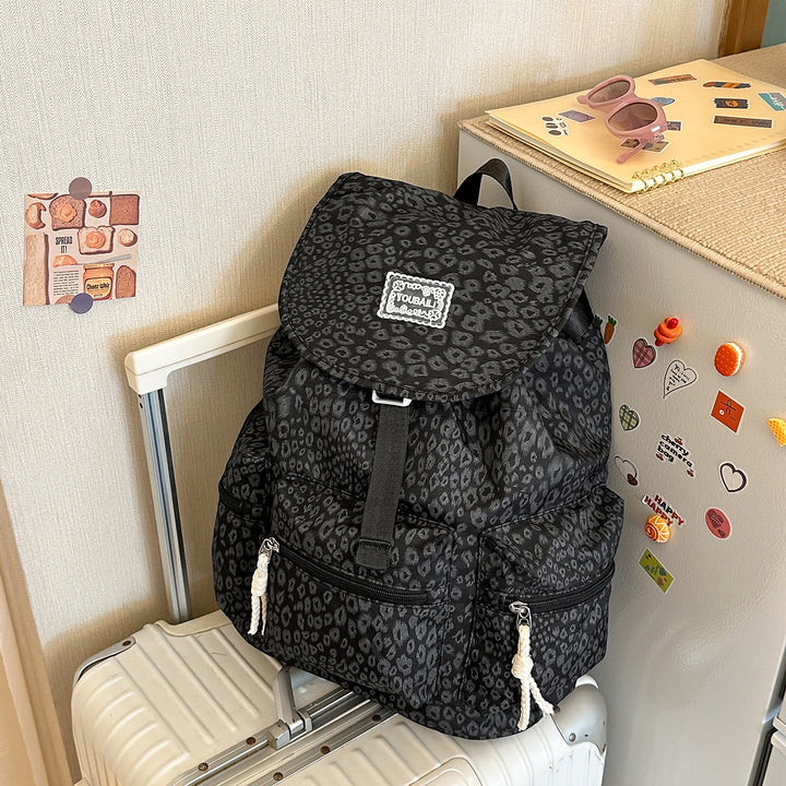 Praktischer Lässiger Gemusterter Rucksack Karnz