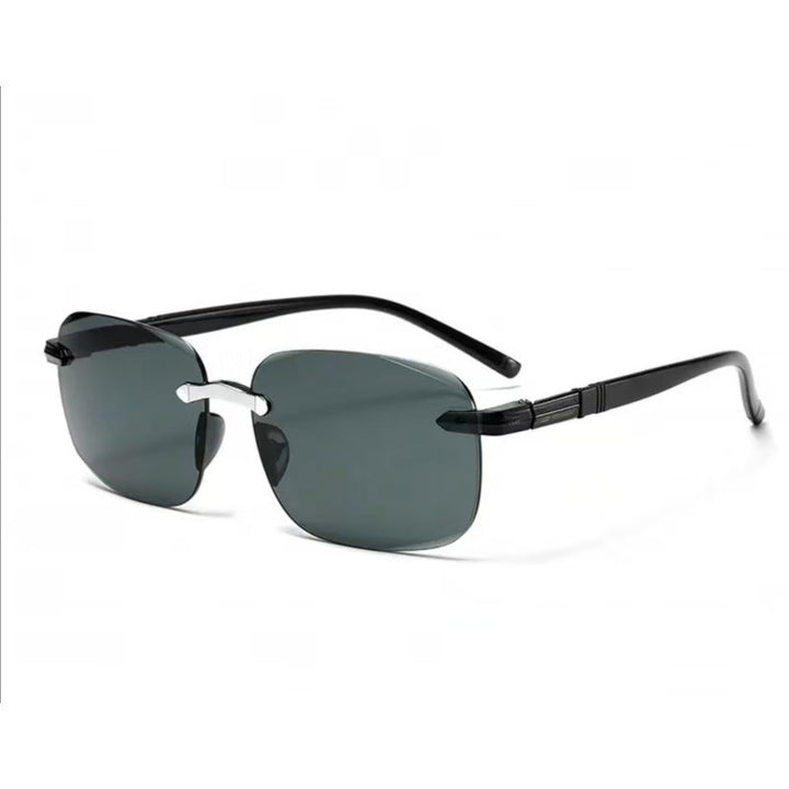 Stylische Übergroße Schild Sonnenbrille Karnz