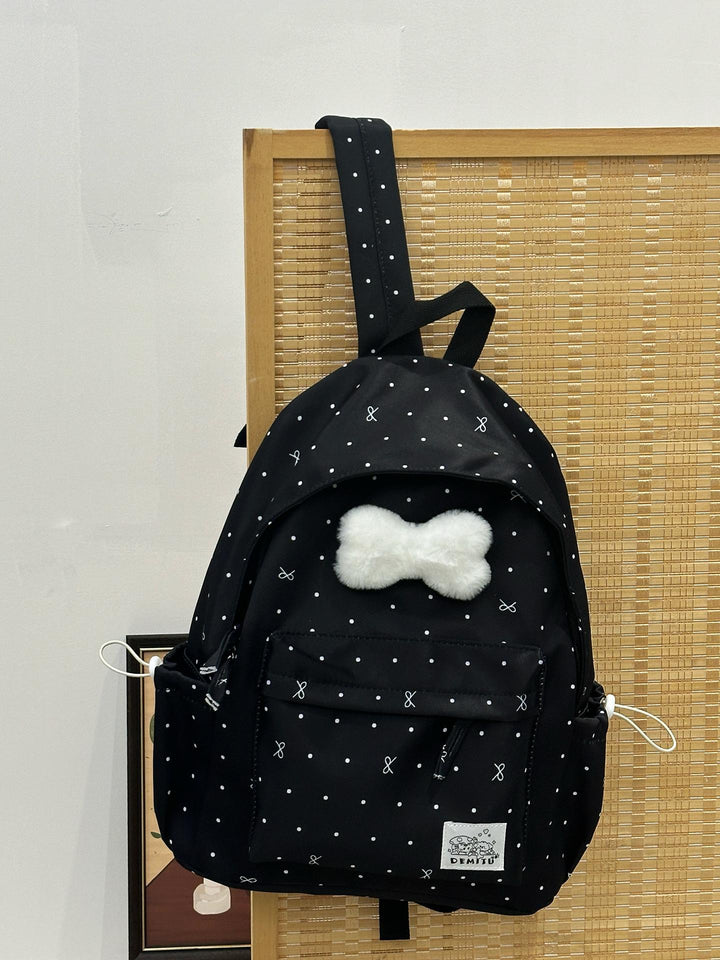 Verspielt Polka Dot Rucksack Karnz