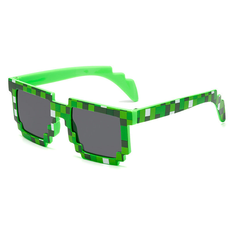 Damen kreative Pixel-Sonnenbrille Karnz