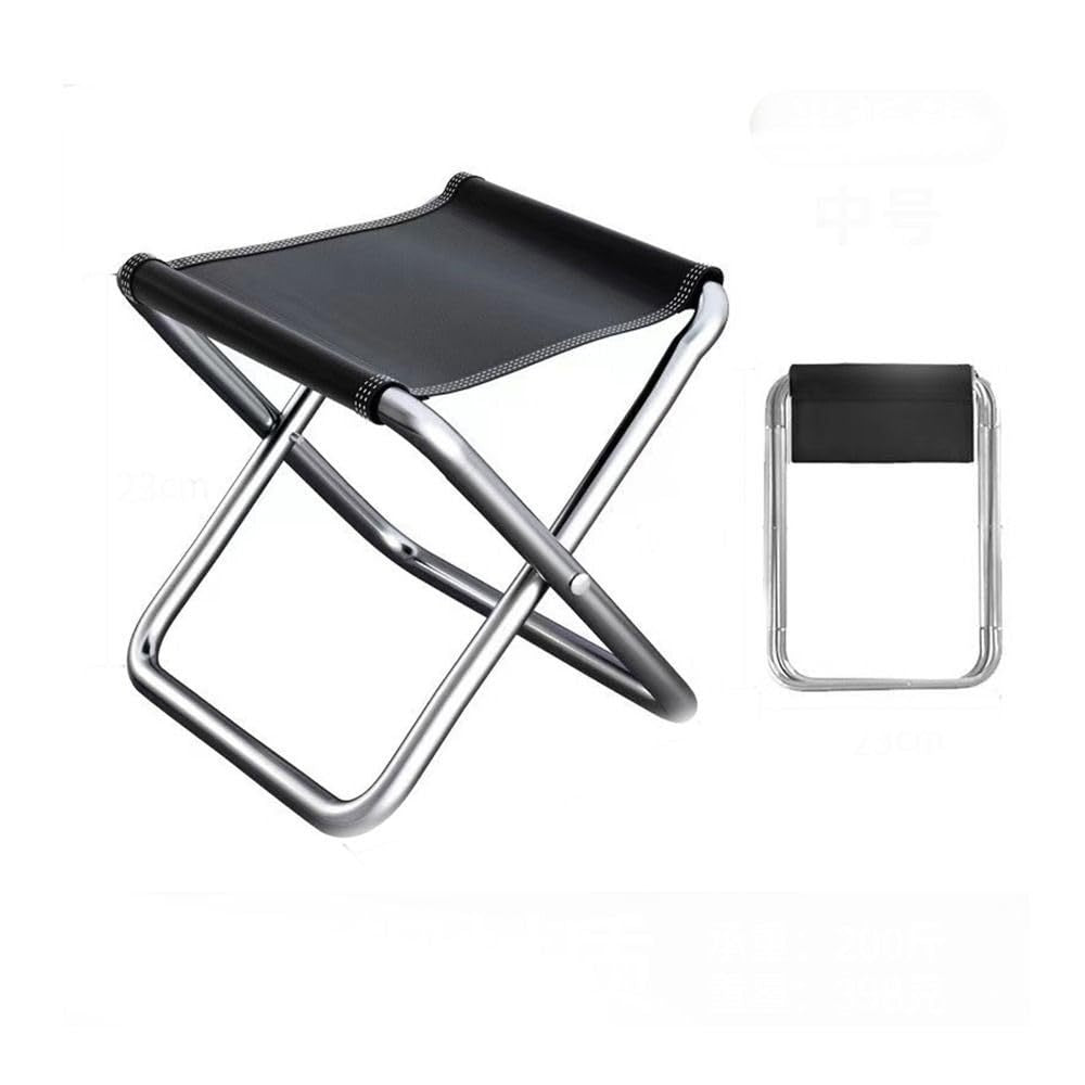 Unisex Klappbarer Campingstuhl mit ergonomischer Sitzfläche Karnz
