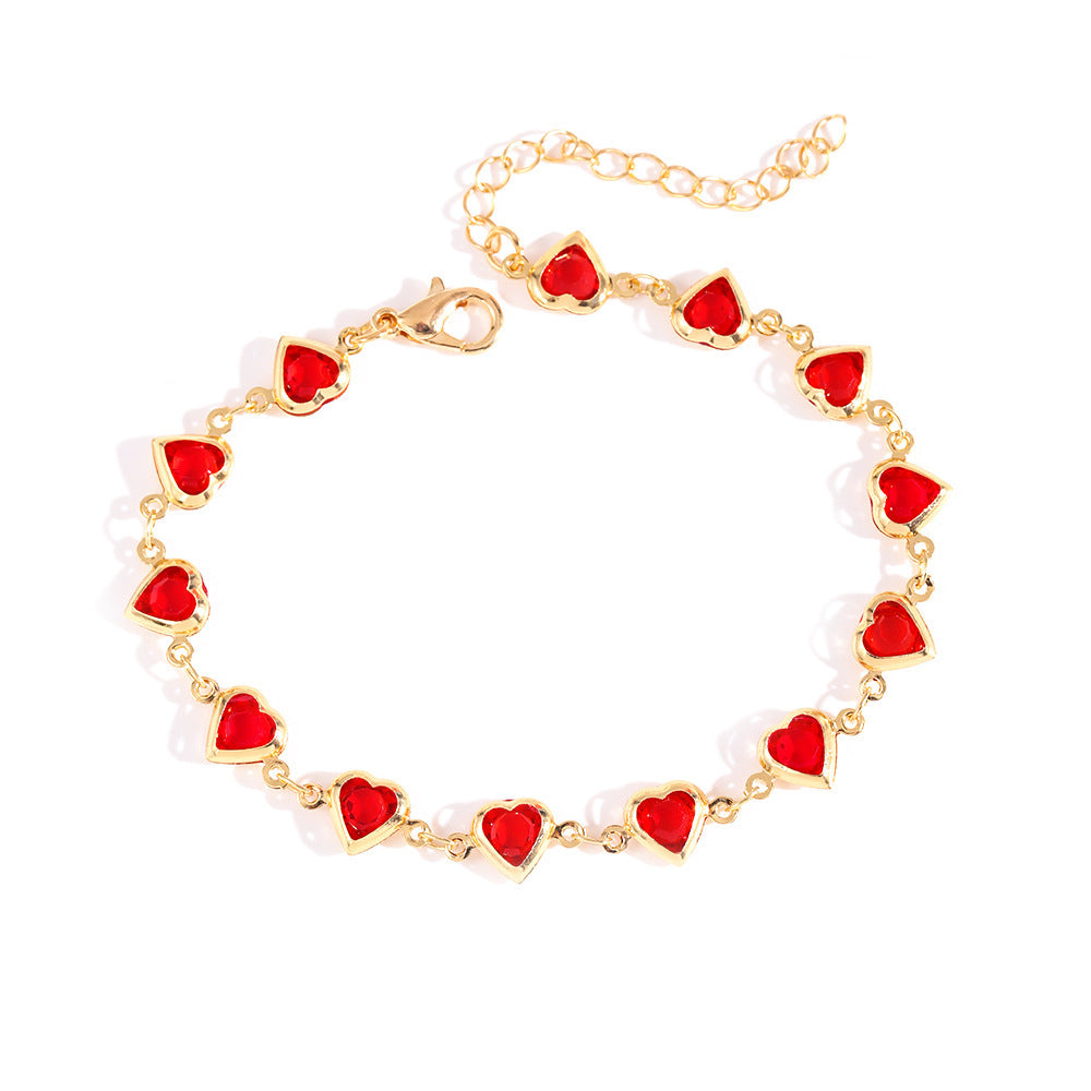 Farbenfrohes Edelstein-Statement-Armband Karnz