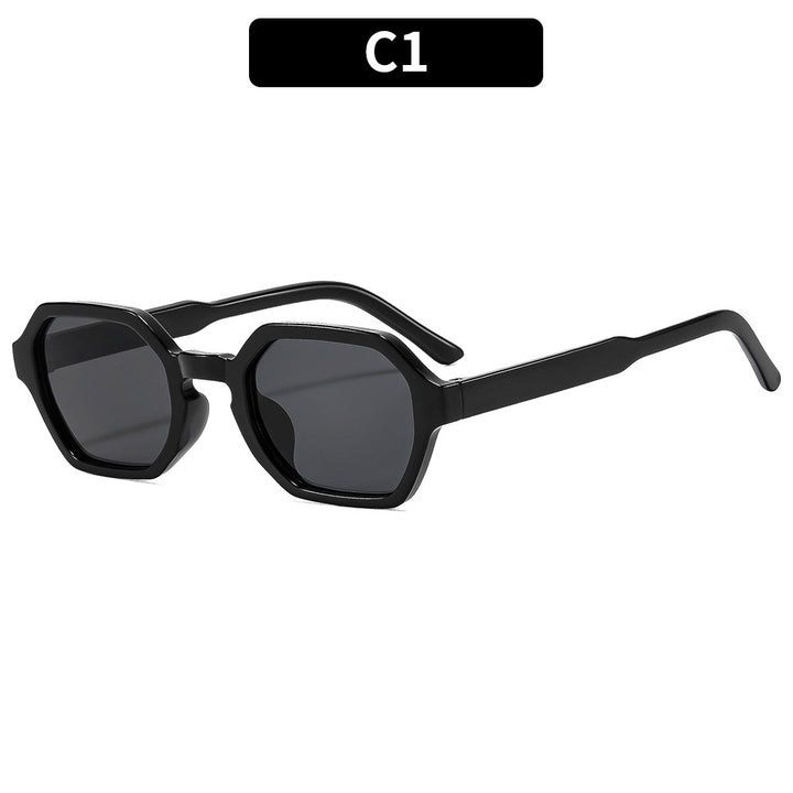 Modische hexagonale Sonnenbrille