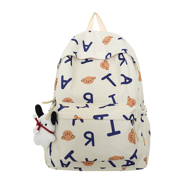 Bunte Grafik-Schulrucksack Karnz
