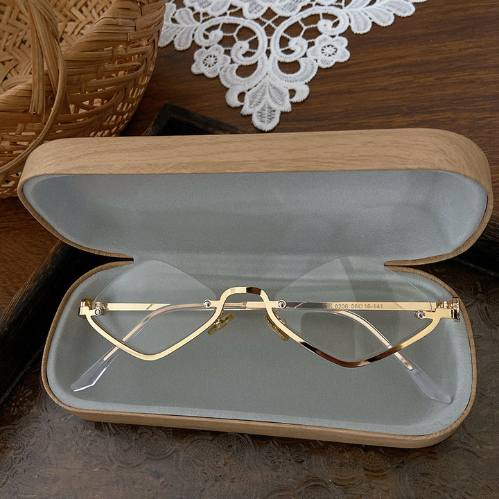 Modische Retro-Sonnenbrille Im Geometrischen Design Karnz