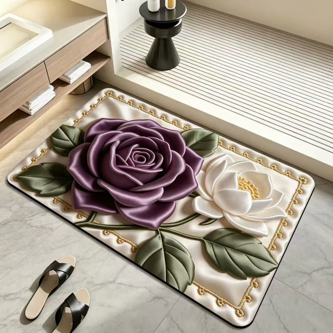 Florales Design-Badmatt