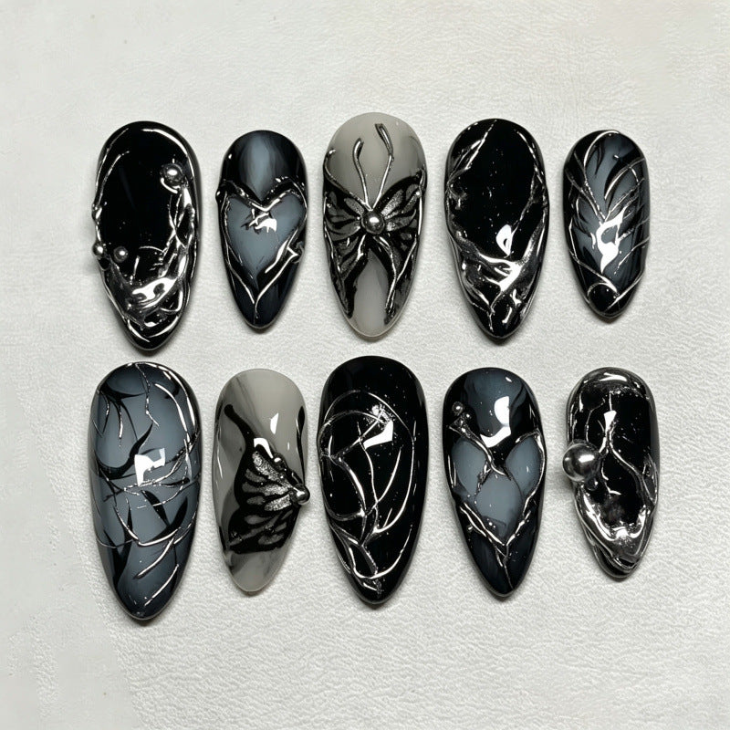 Detailliertes Künstlerisches Manuelles Nail Art Set