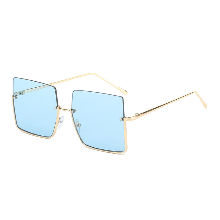 Damen Modische Sonnenbrille im markanten Quadratdesign Karnz