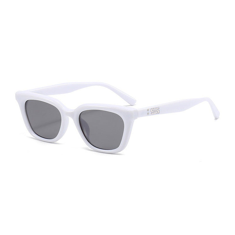 Damen Modische Kanten-Sonnenbrille Karnz