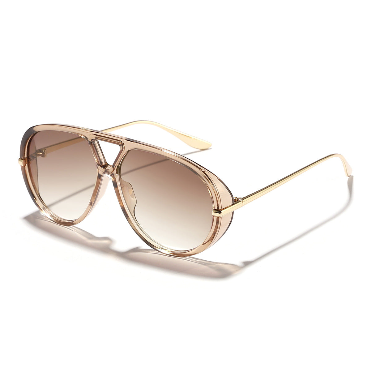 Damen Sportliche Sonnenbrille im markanten Pilotenstil Karnz