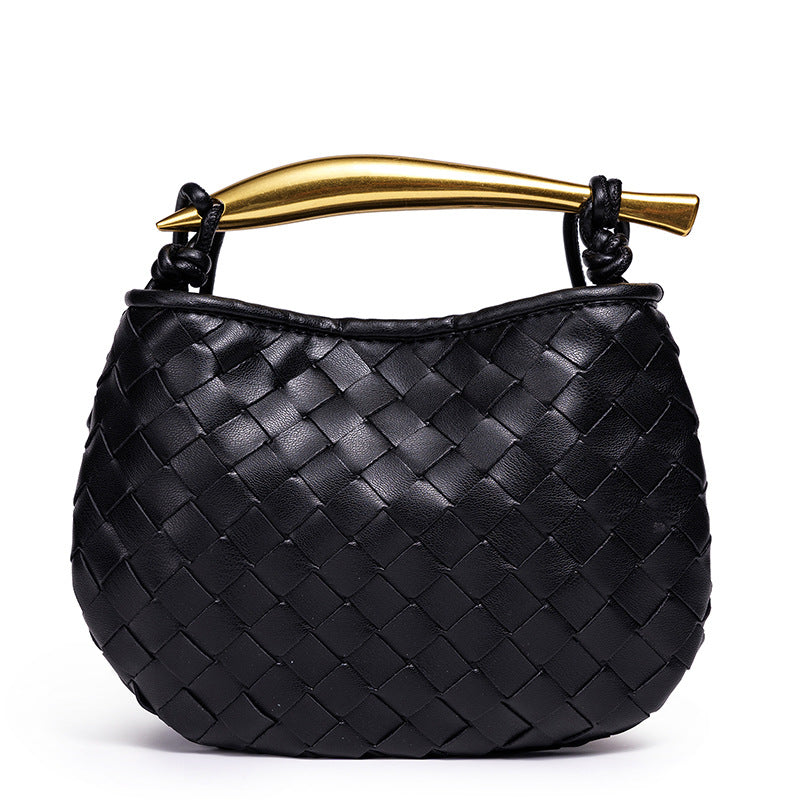 Stilvolle geflochtene Handtasche Karnz