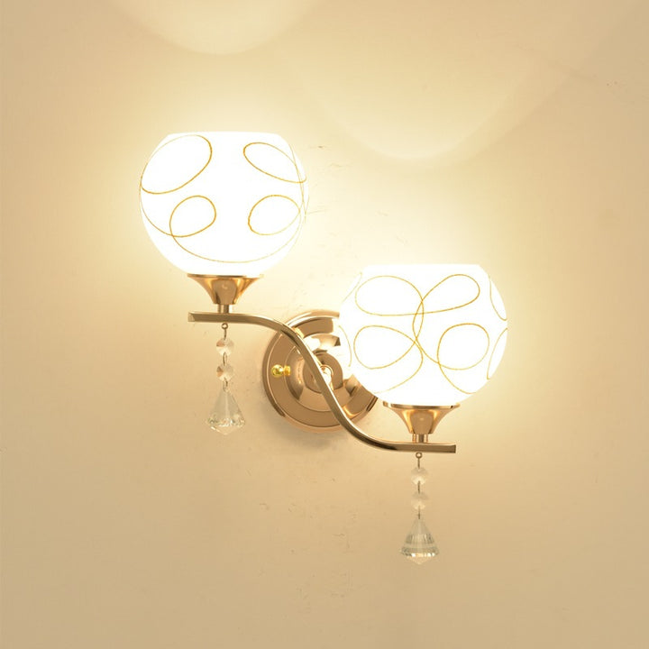 Elegante dekorative Wandleuchte