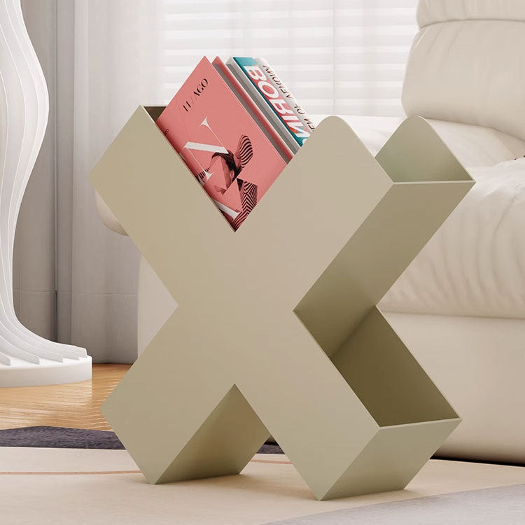 Moderner geometrischer Zeitschriftenständer