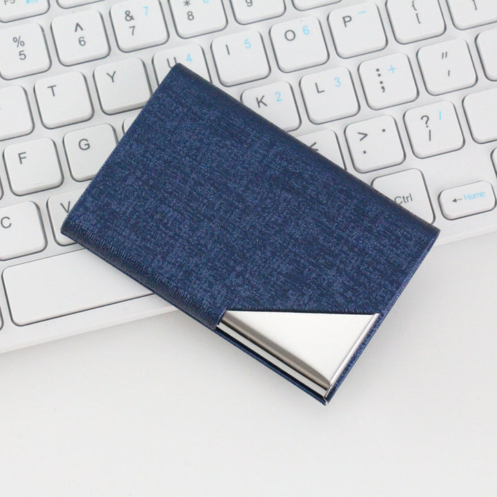 Premium Elegantes RFID-blockierendes Visitenkartenetui
