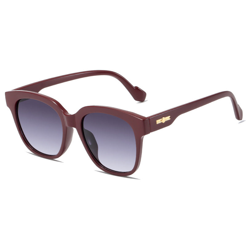 Damen klassische Sonnenbrille mit modernem Oversized-Rahmen Karnz