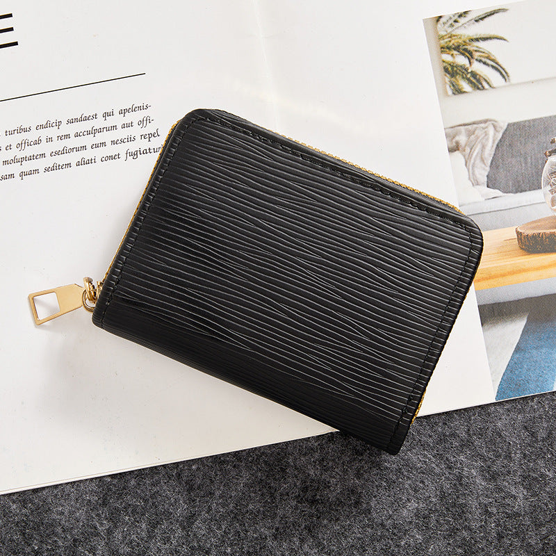 Stylische Reißverschluss-Wallet