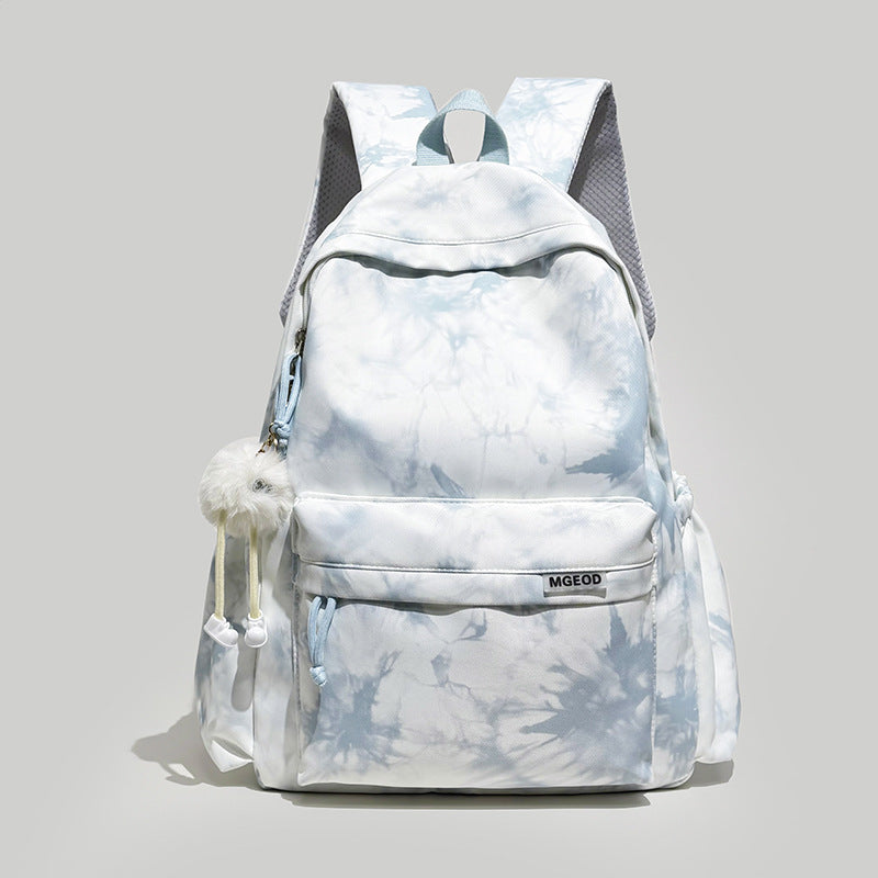 Leichte Freizeit-Rucksack mit Plüsch-Schlüsselanhänger Karnz