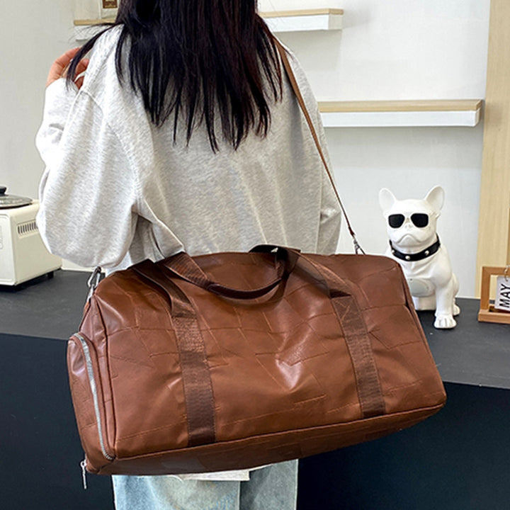 Premium Casual Leder Reisetasche Karnz