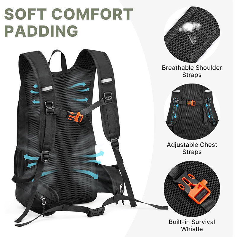 Leichtgewicht Packbare Outdoor Rucksack Karnz