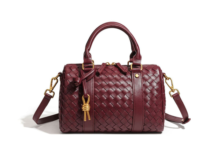 Elegante geflochtene Handtasche Karnz